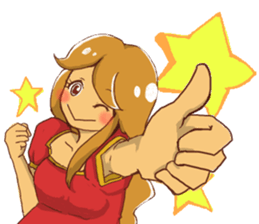 gentle elder sister and her brother sticker #8931424