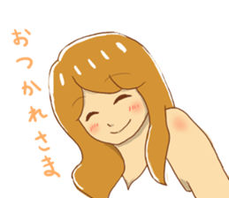 gentle elder sister and her brother sticker #8931429