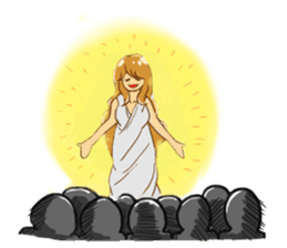 gentle elder sister and her brother sticker #8931444