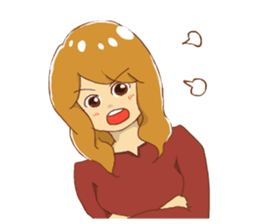 gentle elder sister and her brother sticker #8931448