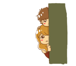 gentle elder sister and her brother sticker #8931449