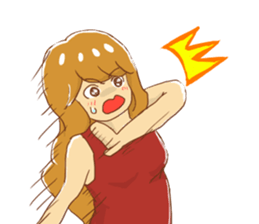 gentle elder sister and her brother sticker #8931450