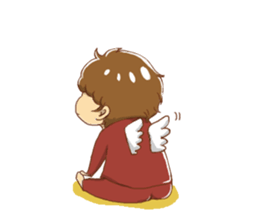 gentle elder sister and her brother sticker #8931454