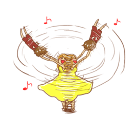 gentle elder sister and her brother sticker #8931456