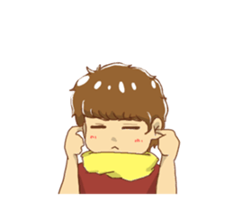 gentle elder sister and her brother sticker #8931461