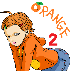 Orange girl Mikan-chan 2