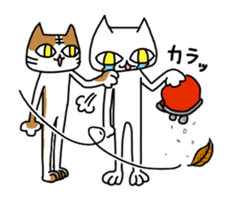 Musical cats sticker #8932036