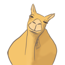 Easygoing Camel sticker #8932165