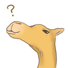 Easygoing Camel sticker #8932166