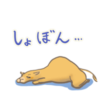 Easygoing Camel sticker #8932169