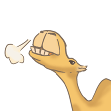 Easygoing Camel sticker #8932181