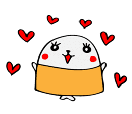 Japanese Cute seals sticker #8932346