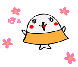Japanese Cute seals sticker #8932351