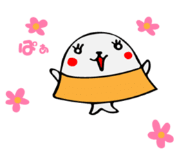Japanese Cute seals sticker #8932351
