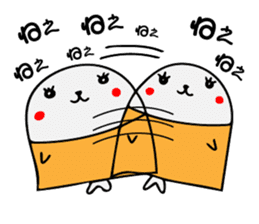 Japanese Cute seals sticker #8932355