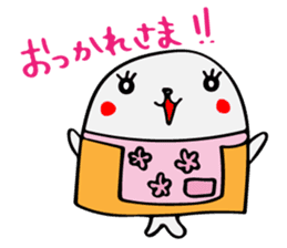 Japanese Cute seals sticker #8932363