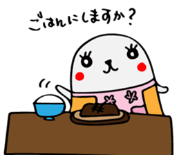 Japanese Cute seals sticker #8932364