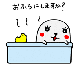 Japanese Cute seals sticker #8932365