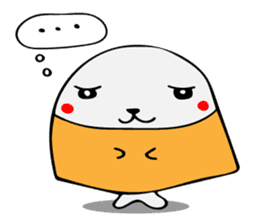Japanese Cute seals sticker #8932378