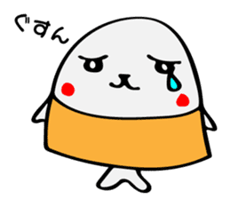 Japanese Cute seals sticker #8932379