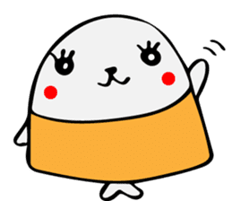 Japanese Cute seals sticker #8932382