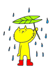 yellowyellow cat sticker #8932384