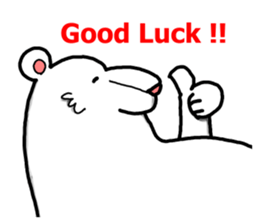 white bear world sticker #8932714