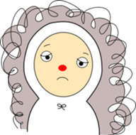 sleepyhead of the red nose part2 sticker #8933199