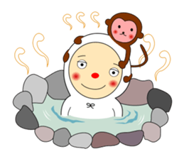 sleepyhead of the red nose part2 sticker #8933206