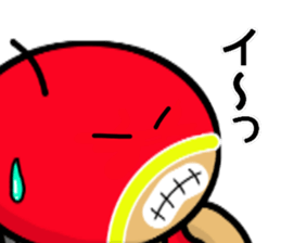 Children's mask man sticker #8933749