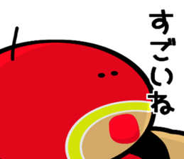 Children's mask man sticker #8933764