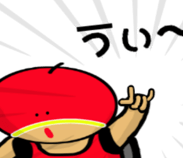 Children's mask man sticker #8933774