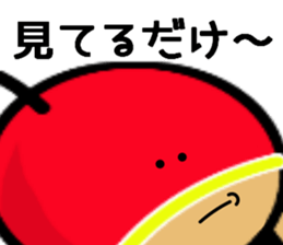 Children's mask man sticker #8933782