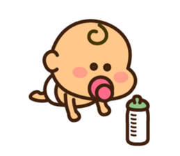 Ruri and baby 1 sticker #8934937