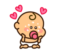 Ruri and baby 1 sticker #8934938