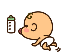 Ruri and baby 1 sticker #8934942