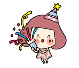 Cute girl MARINI sticker #8935266