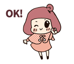 Cute girl MARINI sticker #8935269