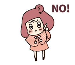 Cute girl MARINI sticker #8935270