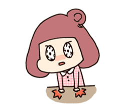Cute girl MARINI sticker #8935273