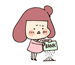 Cute girl MARINI sticker #8935274