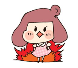 Cute girl MARINI sticker #8935275
