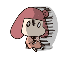 Cute girl MARINI sticker #8935276