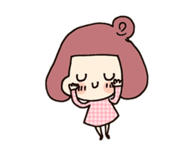 Cute girl MARINI sticker #8935277