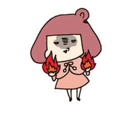 Cute girl MARINI sticker #8935280