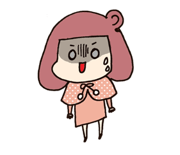 Cute girl MARINI sticker #8935281