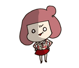 Cute girl MARINI sticker #8935285