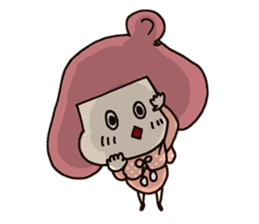 Cute girl MARINI sticker #8935286