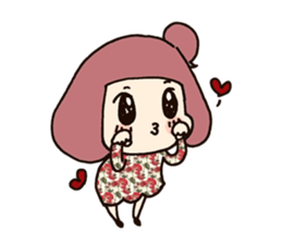 Cute girl MARINI sticker #8935297
