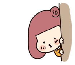 Cute girl MARINI sticker #8935298